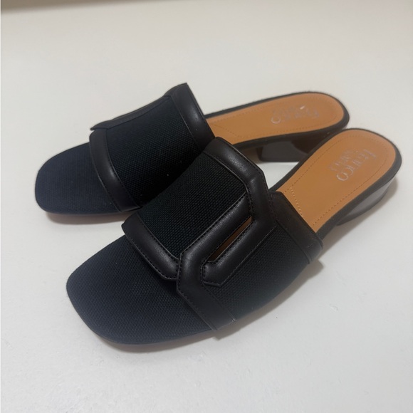 Franco Sarto Shoes - Franco Sarto Black Mules in excellent condtion